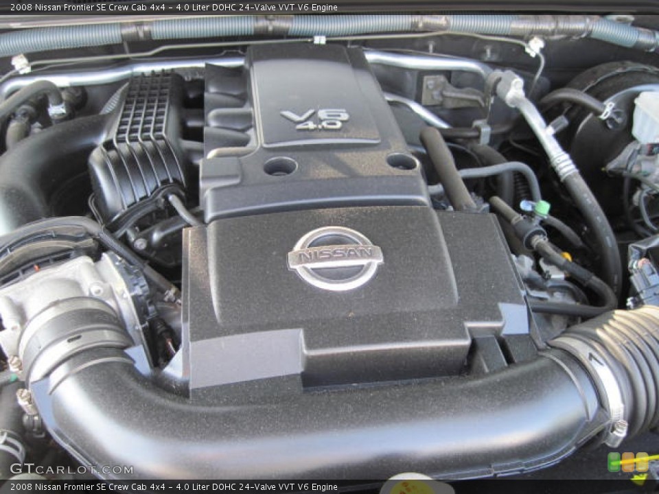 4.0 Liter DOHC 24-Valve VVT V6 Engine for the 2008 Nissan Frontier #51332335