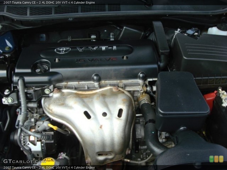 2.4L DOHC 16V VVT-i 4 Cylinder Engine for the 2007 Toyota Camry #51336475