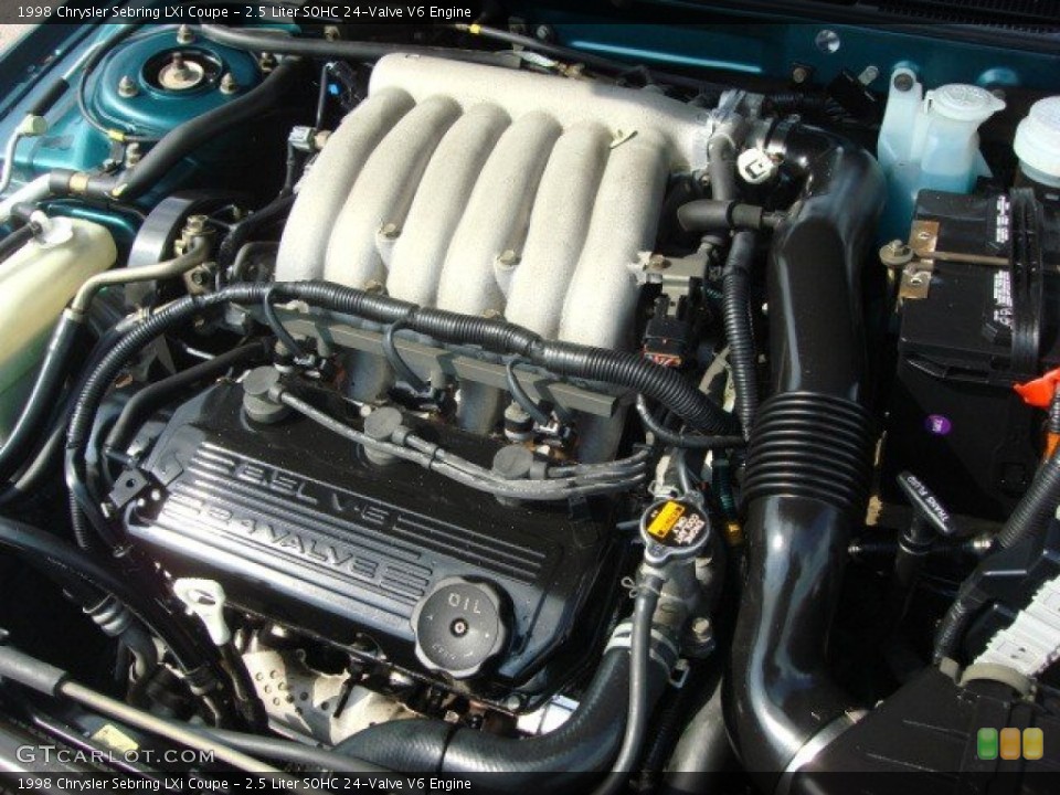 2.5 Liter SOHC 24-Valve V6 Engine for the 1998 Chrysler Sebring #51337273