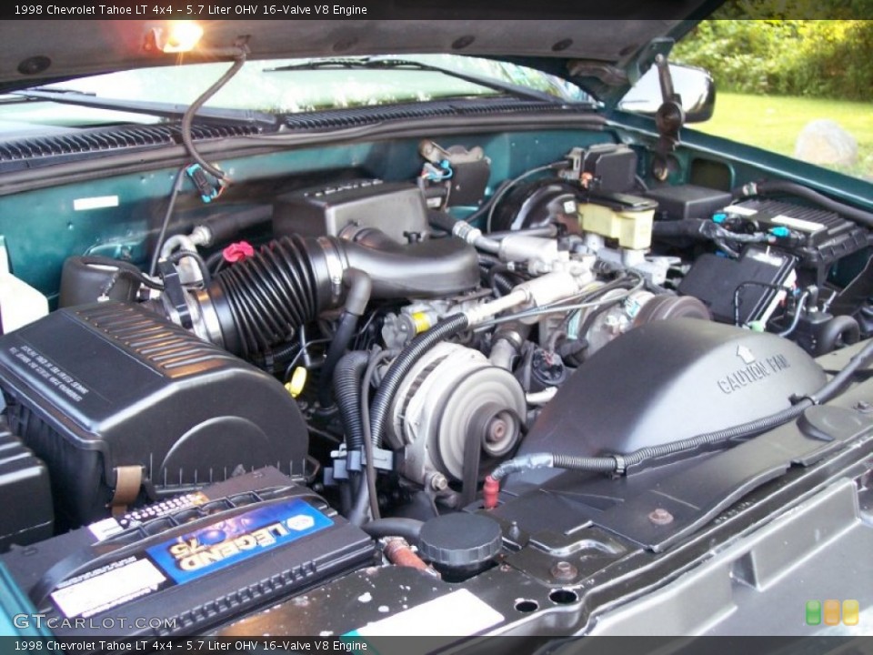5.7 Liter OHV 16-Valve V8 Engine for the 1998 Chevrolet Tahoe #51353123