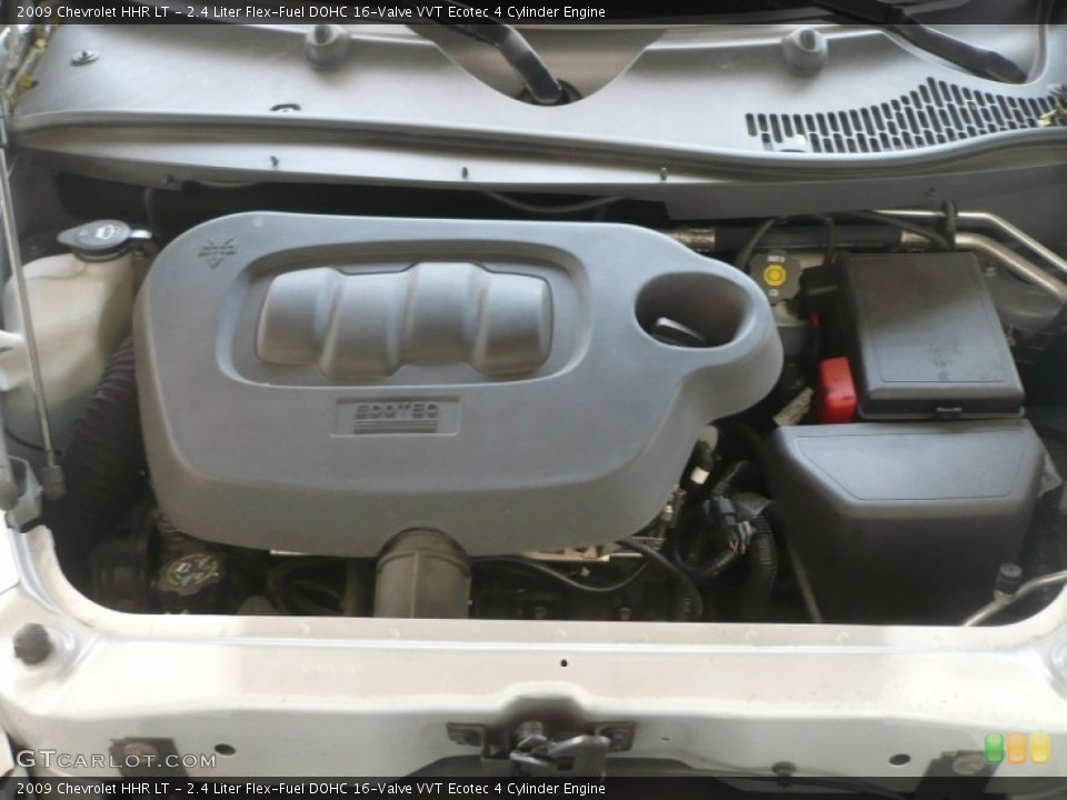 2.4 Liter Flex-Fuel DOHC 16-Valve VVT Ecotec 4 Cylinder Engine for the 2009 Chevrolet HHR #51365063
