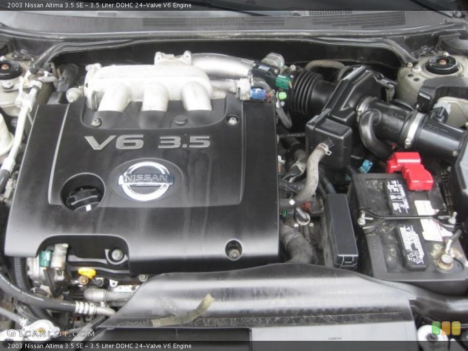 3.5 Liter DOHC 24-Valve V6 Engine for the 2003 Nissan Altima #51365933