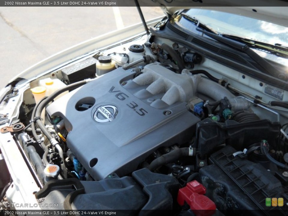 3.5 Liter DOHC 24-Valve V6 Engine for the 2002 Nissan Maxima #51377026