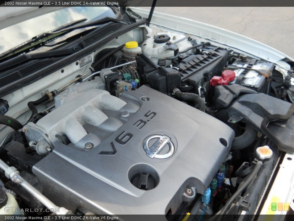 3.5 Liter DOHC 24-Valve V6 Engine for the 2002 Nissan Maxima #51377038