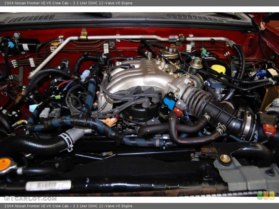 3.3 Liter SOHC 12-Valve V6 Engine for the 2004 Nissan Frontier #51382264