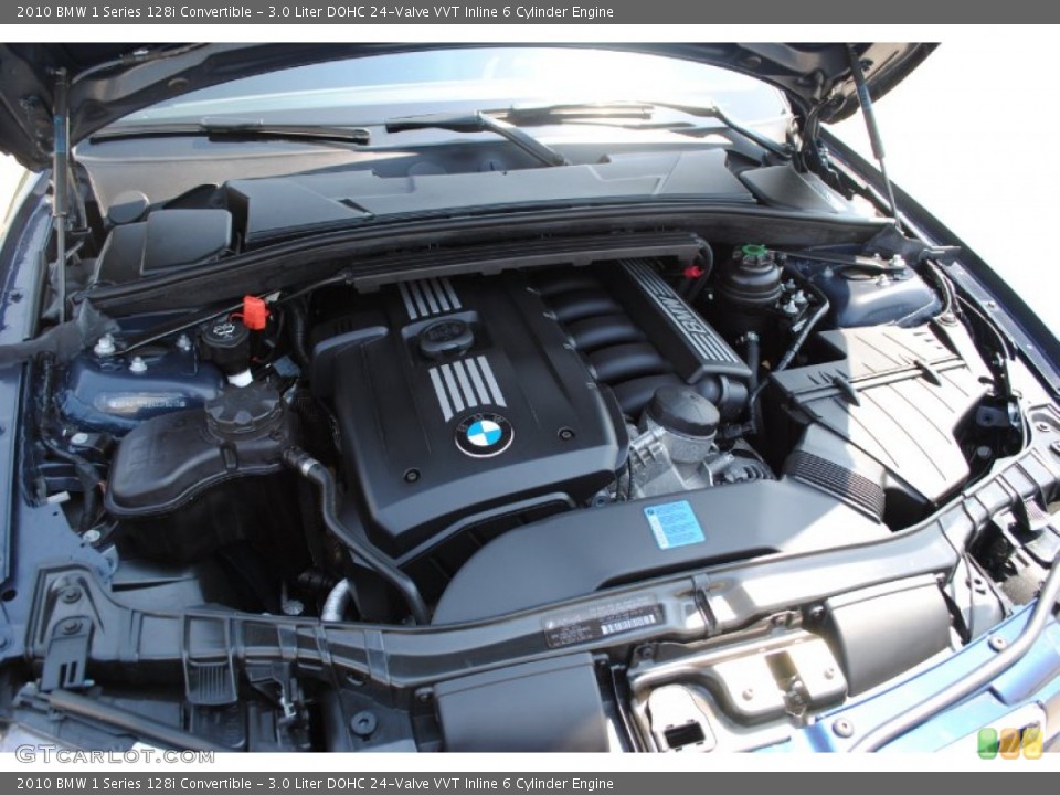 3.0 Liter DOHC 24-Valve VVT Inline 6 Cylinder Engine for the 2010 BMW 1 Series #51388883