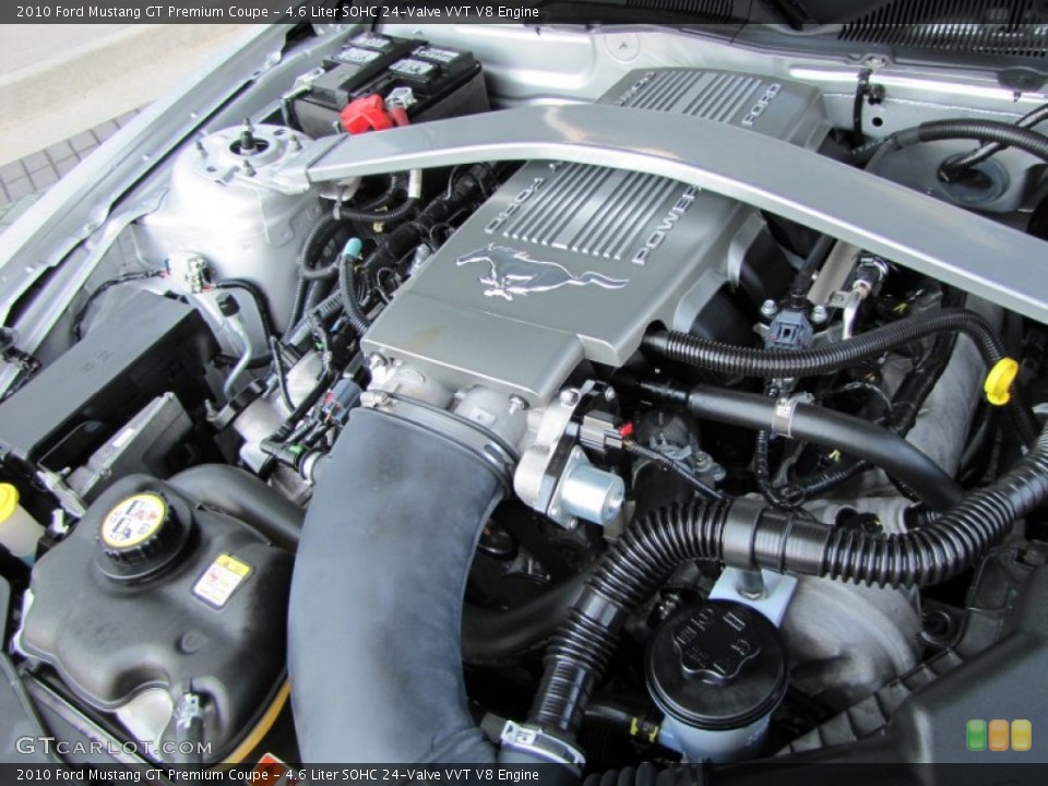 4.6 Liter SOHC 24-Valve VVT V8 Engine for the 2010 Ford Mustang #51389699