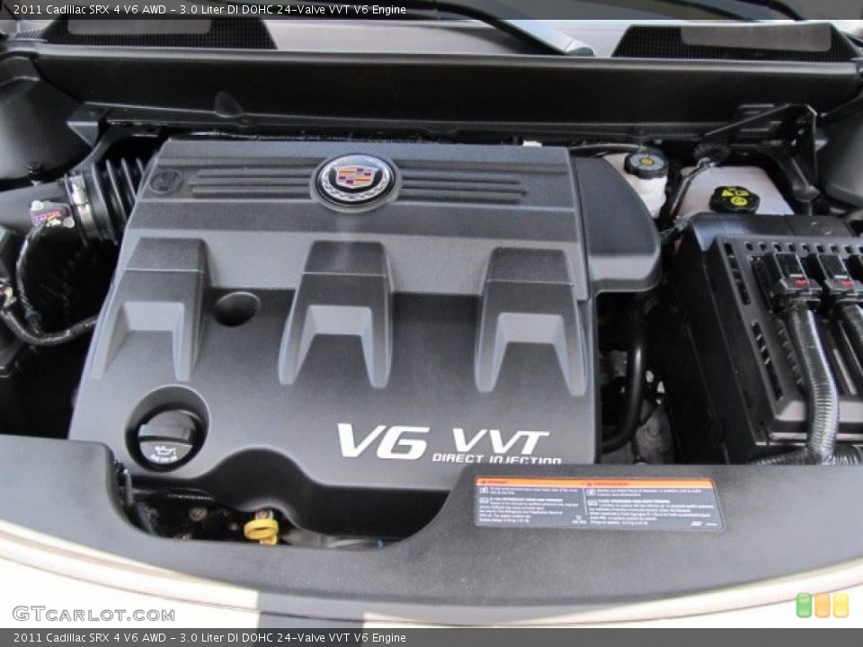 3.0 Liter DI DOHC 24-Valve VVT V6 Engine for the 2011 Cadillac SRX #51399095