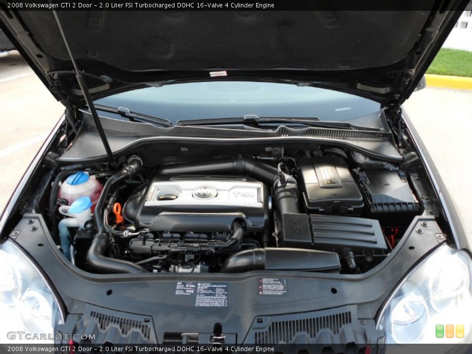 2.0 Liter FSI Turbocharged DOHC 16-Valve 4 Cylinder Engine for the 2008 Volkswagen GTI #51406041