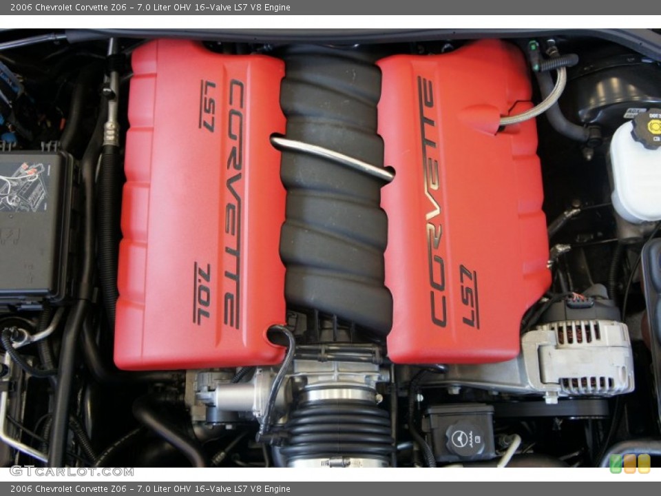 7.0 Liter OHV 16-Valve LS7 V8 Engine for the 2006 Chevrolet Corvette #51411103