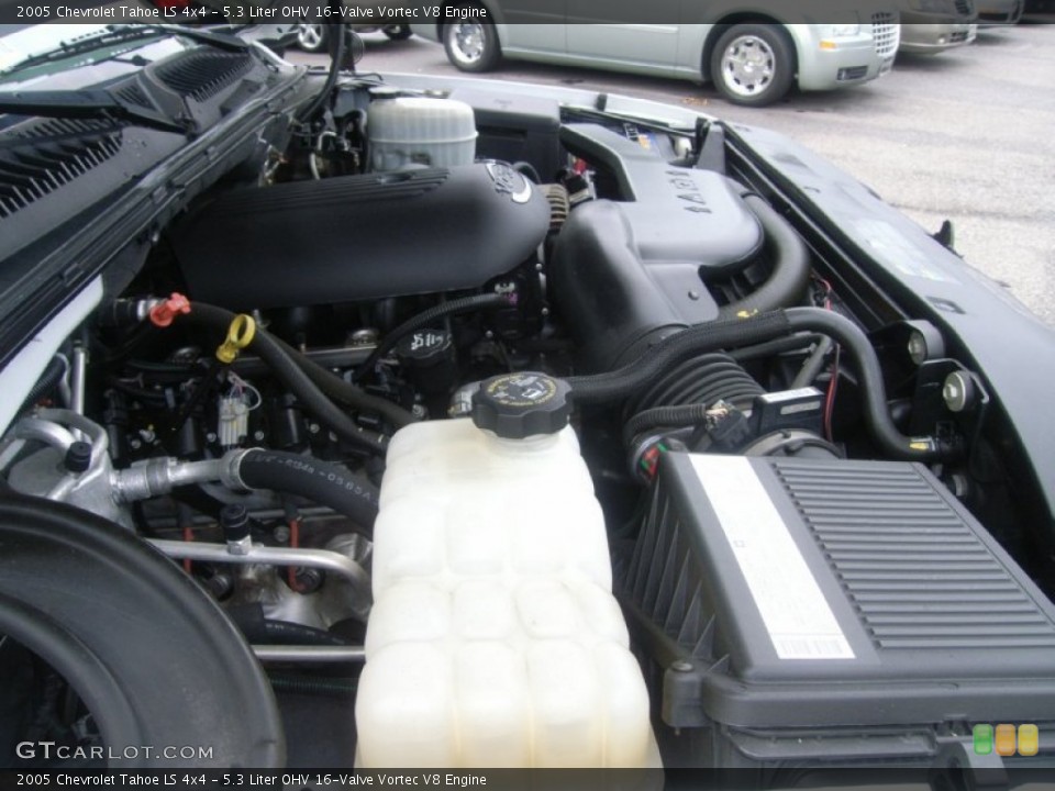 5.3 Liter OHV 16-Valve Vortec V8 Engine for the 2005 Chevrolet Tahoe #51415253