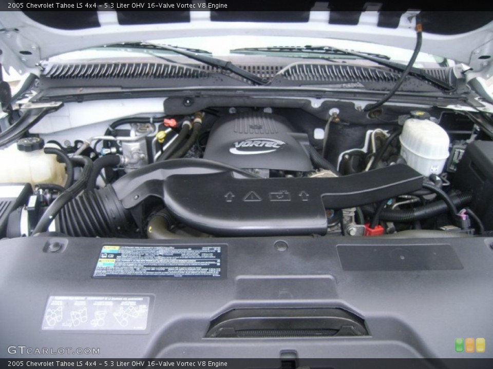 5.3 Liter OHV 16Valve Vortec V8 Engine for the 2005 Chevrolet Tahoe