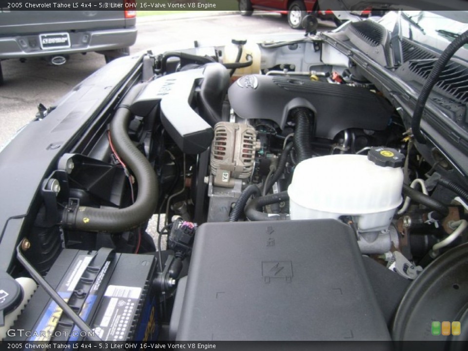 5.3 Liter OHV 16-Valve Vortec V8 Engine for the 2005 Chevrolet Tahoe #51415280