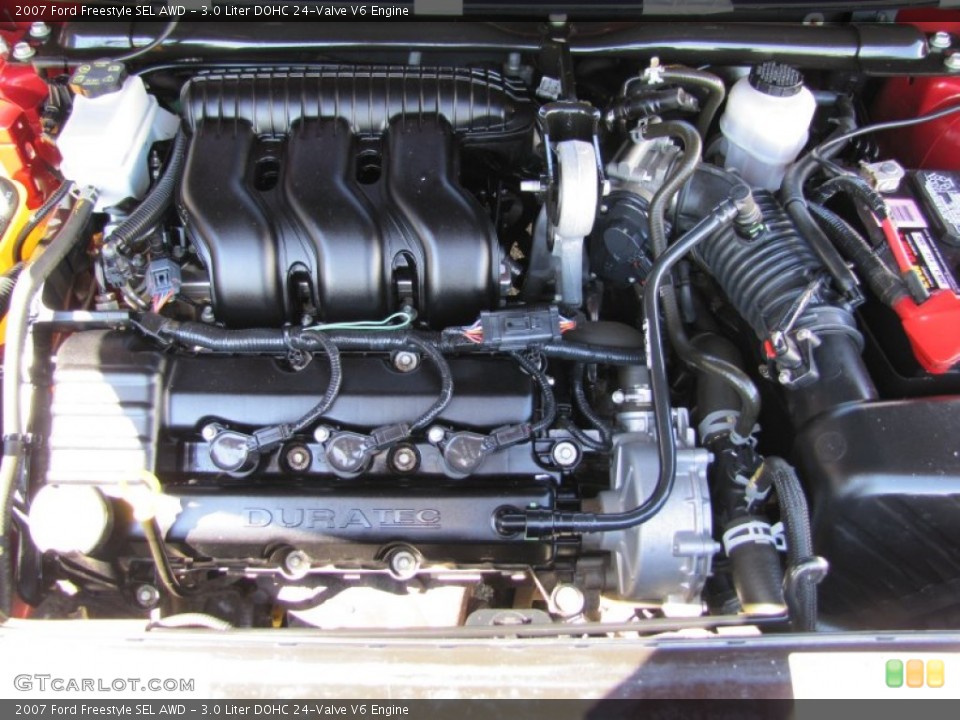 3.0 Liter DOHC 24-Valve V6 Engine for the 2007 Ford Freestyle #51415691