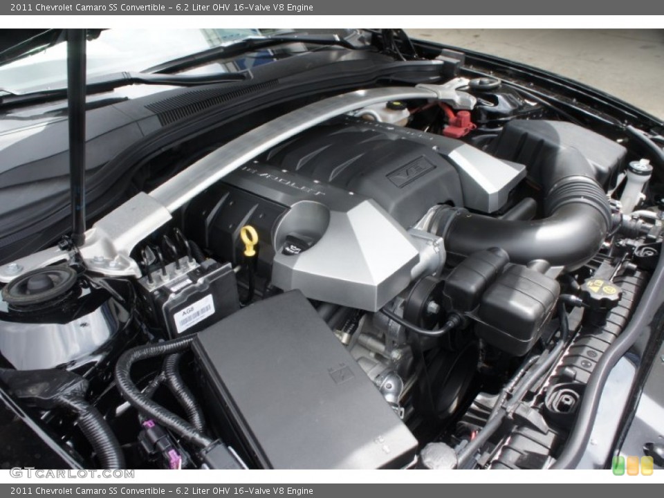 6.2 Liter OHV 16-Valve V8 Engine for the 2011 Chevrolet Camaro #51421522
