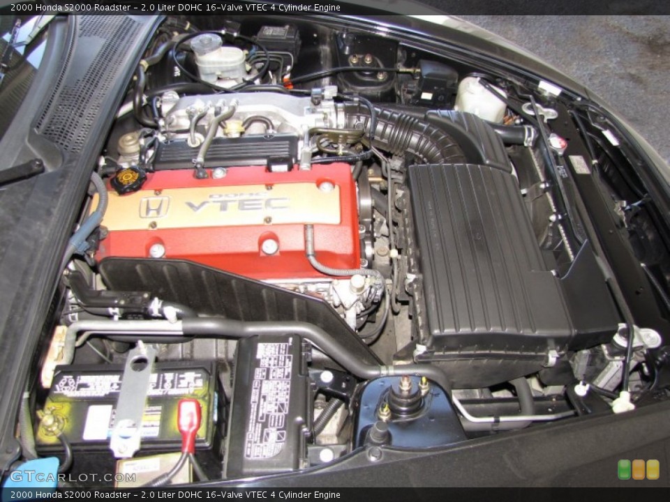 2.0 Liter DOHC 16-Valve VTEC 4 Cylinder Engine for the 2000 Honda S2000 #51422761