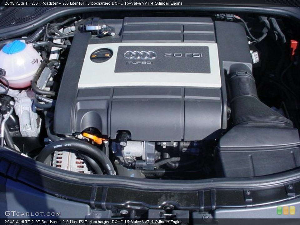 2.0 Liter FSI Turbocharged DOHC 16-Valve VVT 4 Cylinder Engine for the 2008 Audi TT #51423832