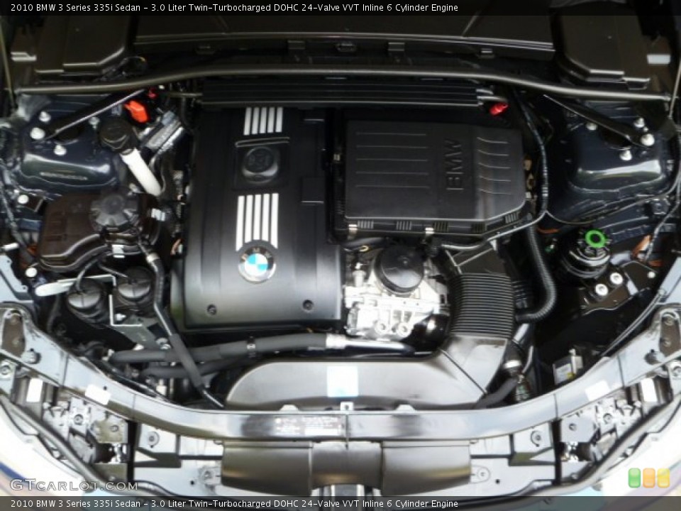 3.0 Liter Twin-Turbocharged DOHC 24-Valve VVT Inline 6 Cylinder Engine for the 2010 BMW 3 Series #51435756