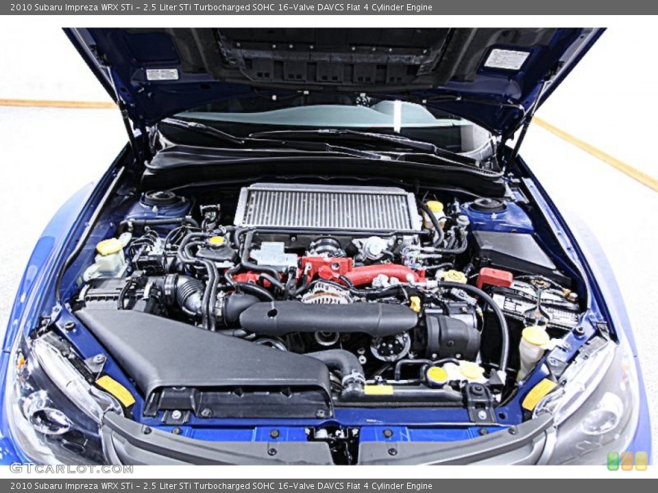 2.5 Liter STi Turbocharged SOHC 16-Valve DAVCS Flat 4 Cylinder Engine for the 2010 Subaru Impreza #51437952