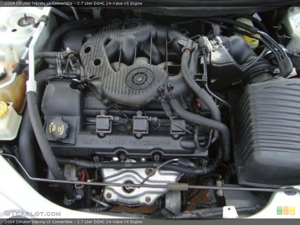 2.7 Liter DOHC 24-Valve V6 Engine for the 2004 Chrysler Sebring #51443664