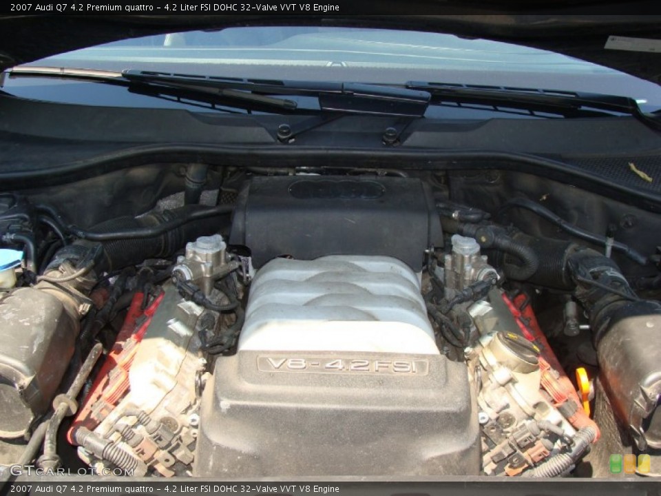 4.2 Liter FSI DOHC 32-Valve VVT V8 Engine for the 2007 Audi Q7 #51448674
