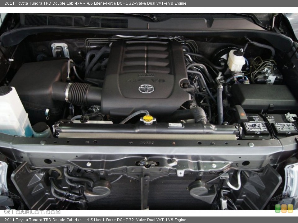 4.6 Liter i-Force DOHC 32-Valve Dual VVT-i V8 Engine for the 2011 Toyota Tundra #51454731