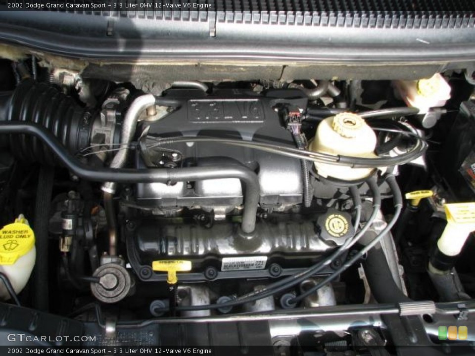 3.3 Liter OHV 12-Valve V6 Engine for the 2002 Dodge Grand Caravan #51460044