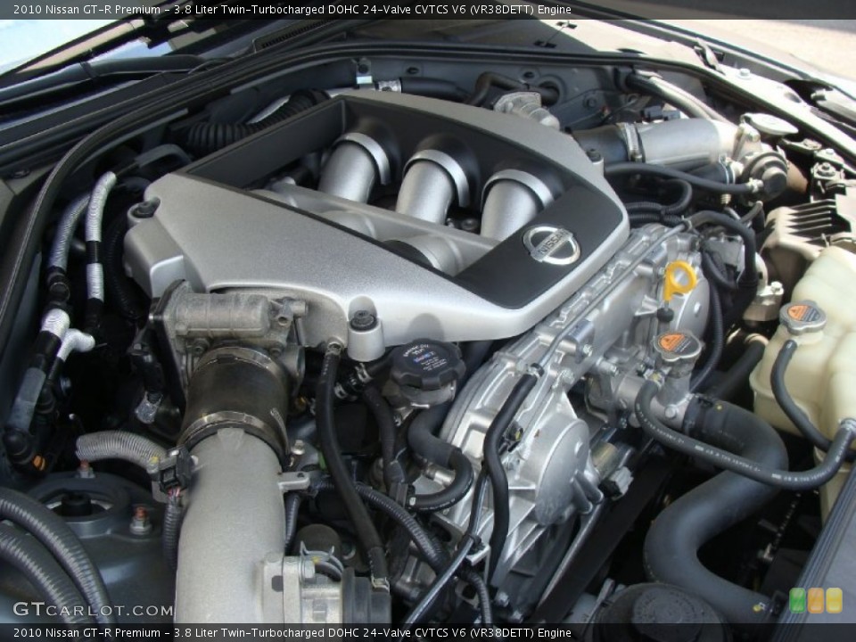 3.8 Liter Twin-Turbocharged DOHC 24-Valve CVTCS V6 (VR38DETT) Engine for the 2010 Nissan GT-R #51465746