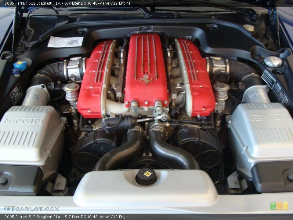 5.7 Liter DOHC 48-Valve V12 Engine for the 2005 Ferrari 612 Scaglietti #51466266