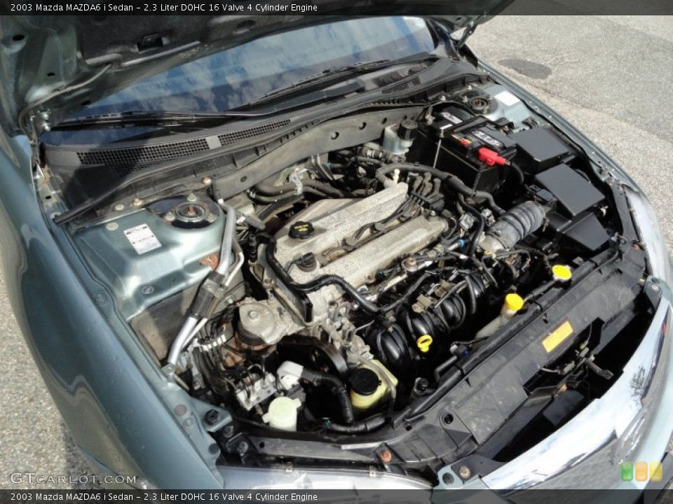 2.3 Liter DOHC 16 Valve 4 Cylinder Engine for the 2003 Mazda MAZDA6 #51471486