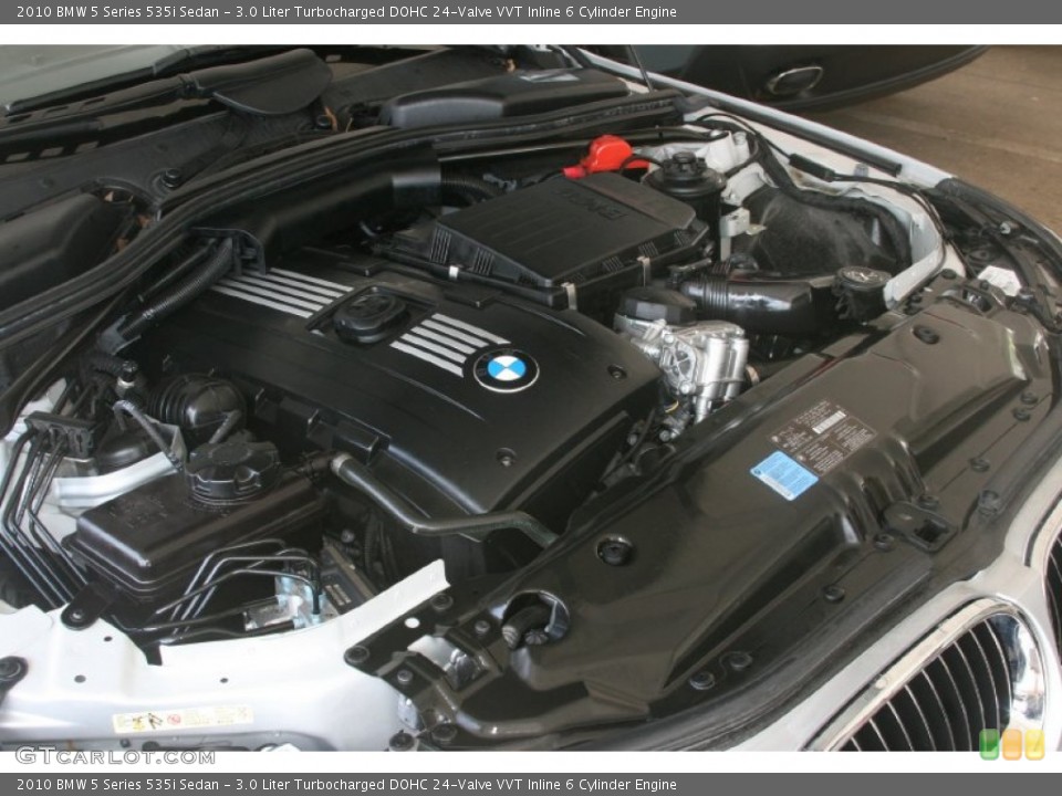 3.0 Liter Turbocharged DOHC 24-Valve VVT Inline 6 Cylinder Engine for the 2010 BMW 5 Series #51473976