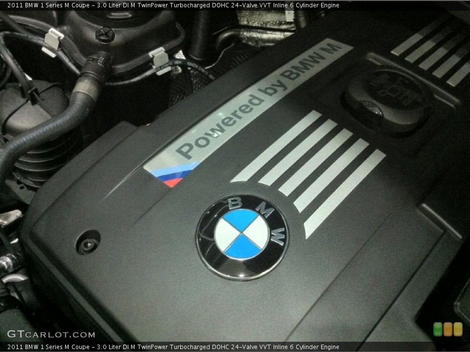 3.0 Liter DI M TwinPower Turbocharged DOHC 24-Valve VVT Inline 6 Cylinder Engine for the 2011 BMW 1 Series M #51480346