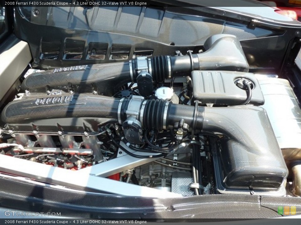 4.3 Liter DOHC 32-Valve VVT V8 Engine for the 2008 Ferrari F430 #51480580