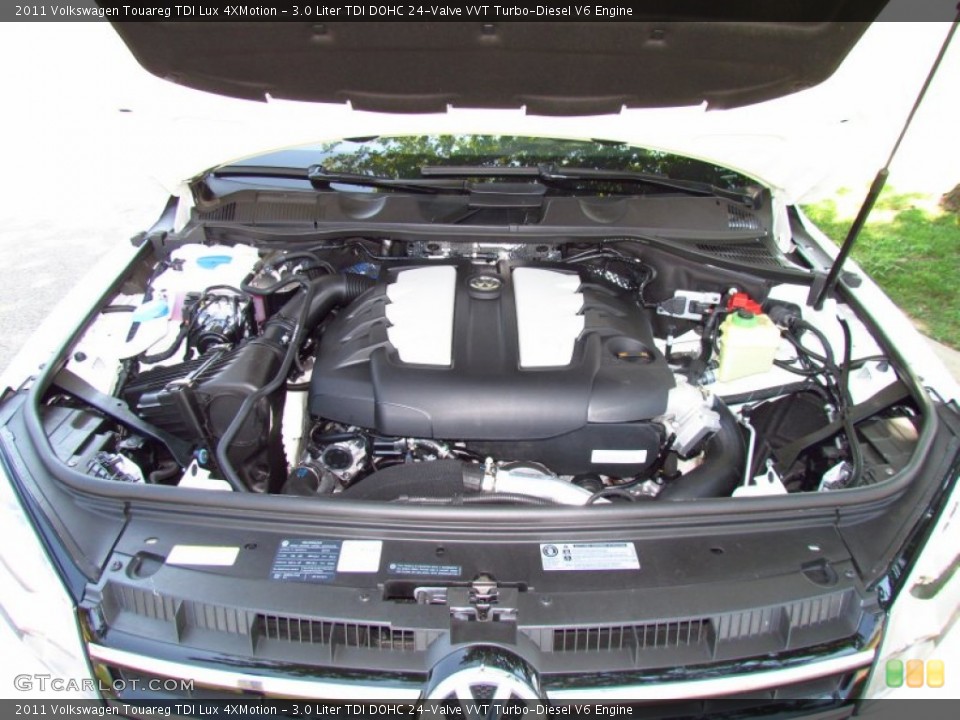 3.0 Liter TDI DOHC 24-Valve VVT Turbo-Diesel V6 Engine for the 2011 Volkswagen Touareg #51483751