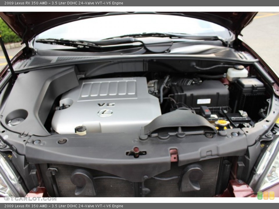 3.5 Liter DOHC 24-Valve VVT-i V6 Engine for the 2009 Lexus RX #51488242