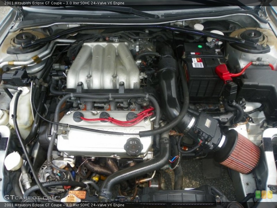 3.0 liter SOHC 24-Valve V6 Engine for the 2001 Mitsubishi Eclipse #51489517
