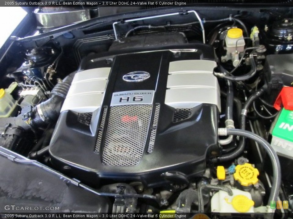 3.0 Liter DOHC 24-Valve Flat 6 Cylinder 2005 Subaru Outback Engine