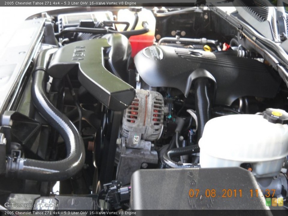 5.3 Liter OHV 16-Valve Vortec V8 Engine for the 2005 Chevrolet Tahoe #51492700
