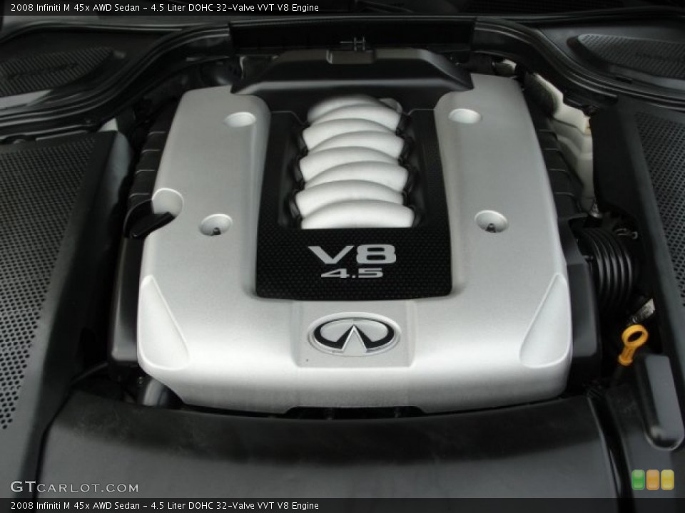4.5 Liter DOHC 32-Valve VVT V8 Engine for the 2008 Infiniti M #51493855