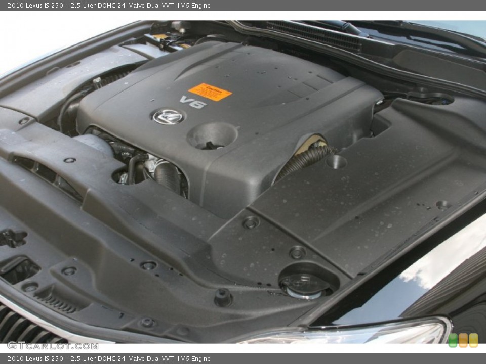 2.5 Liter DOHC 24-Valve Dual VVT-i V6 Engine for the 2010 Lexus IS #51499960