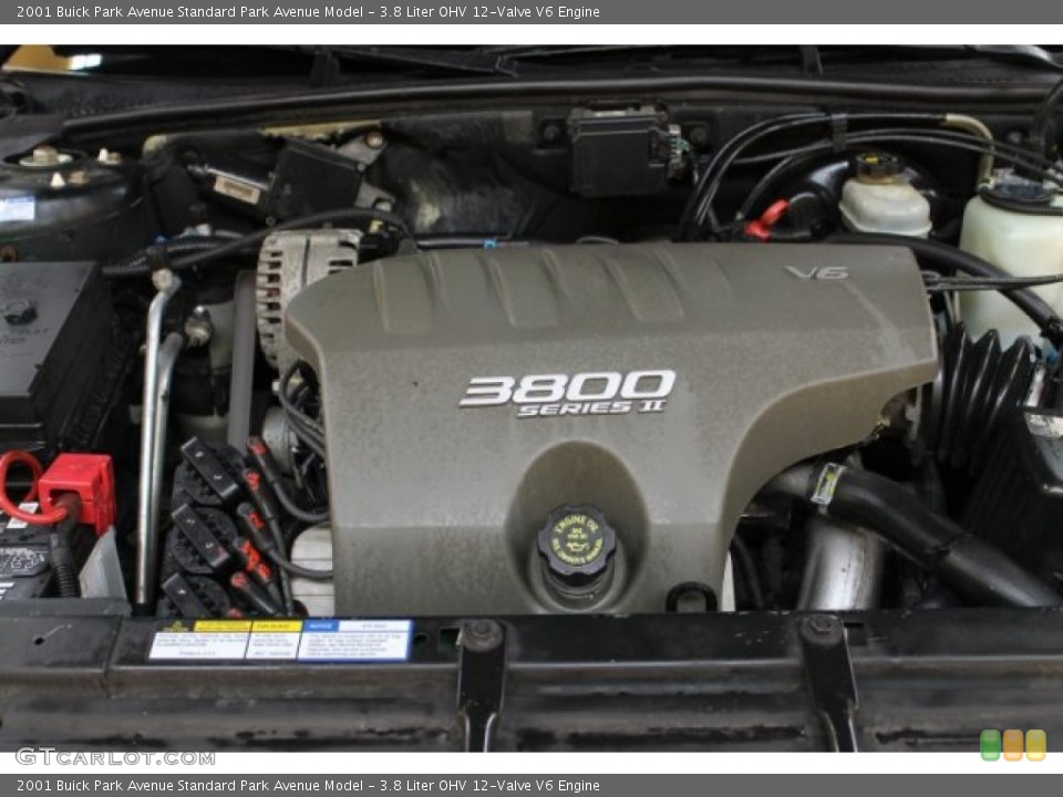 3.8 Liter OHV 12-Valve V6 Engine for the 2001 Buick Park Avenue #51507385