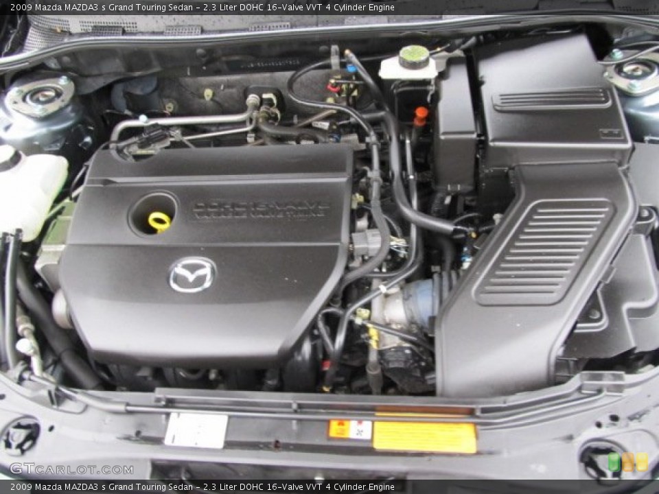 2.3 Liter DOHC 16-Valve VVT 4 Cylinder 2009 Mazda MAZDA3 Engine