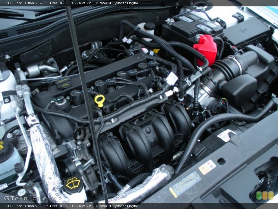 2.5 Liter DOHC 16-Valve VVT Duratec 4 Cylinder Engine for the 2012 Ford Fusion #51510478