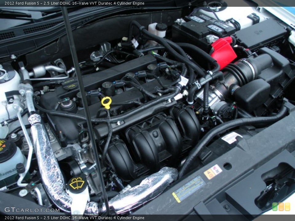 2.5 Liter DOHC 16-Valve VVT Duratec 4 Cylinder Engine for the 2012 Ford Fusion #51510856