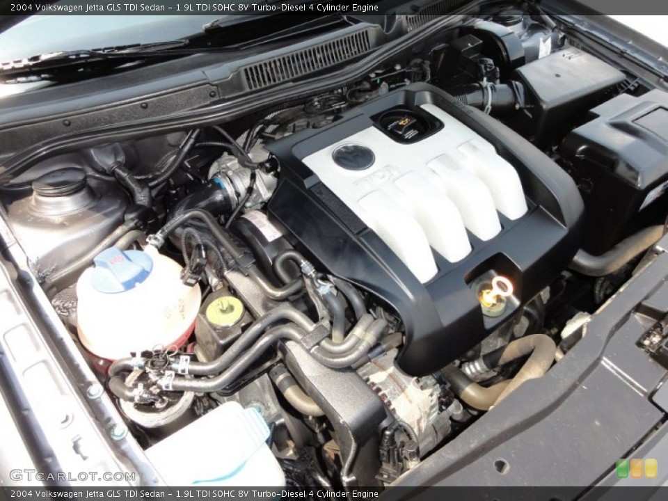 1.9L TDI SOHC 8V Turbo-Diesel 4 Cylinder Engine for the 2004 Volkswagen Jetta #51511861