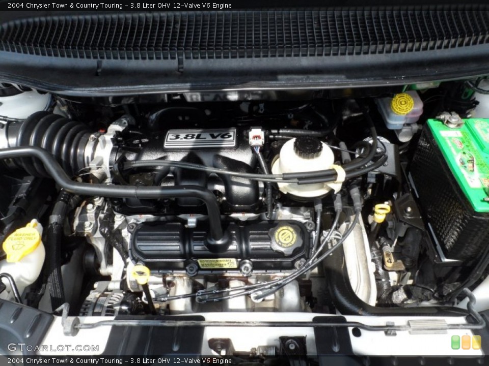 3.8 Liter OHV 12-Valve V6 Engine for the 2004 Chrysler Town & Country #51512674