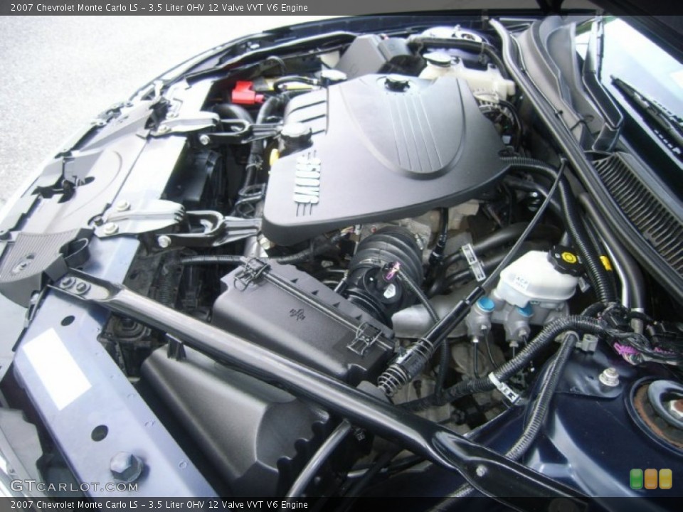 3.5 Liter OHV 12 Valve VVT V6 Engine for the 2007 Chevrolet Monte Carlo #51514888