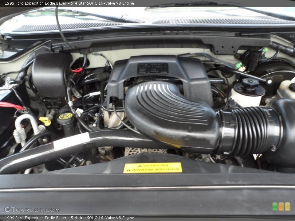 5.4 Liter SOHC 16-Valve V8 1999 Ford Expedition Engine