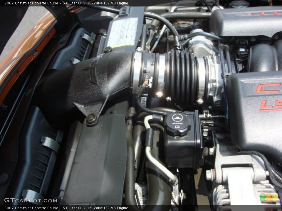 6.0 Liter OHV 16-Valve LS2 V8 Engine for the 2007 Chevrolet Corvette #51519067