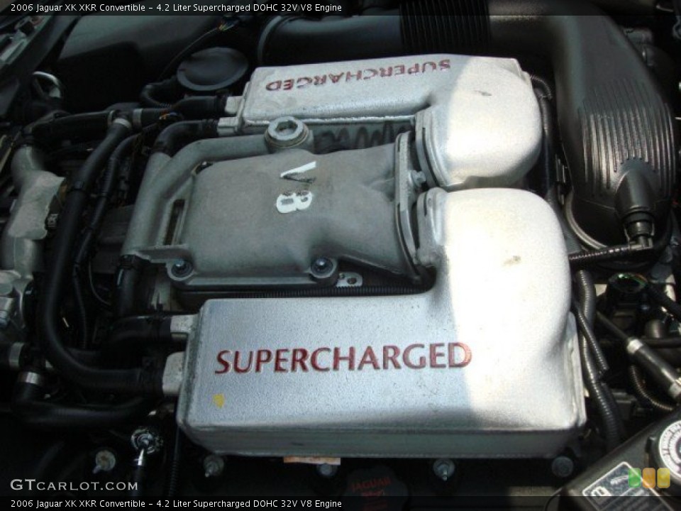4.2 Liter Supercharged DOHC 32V V8 Engine for the 2006 Jaguar XK #51520429